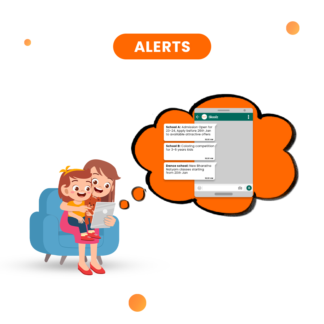 Receive updates from shortlisted and nearby institutes