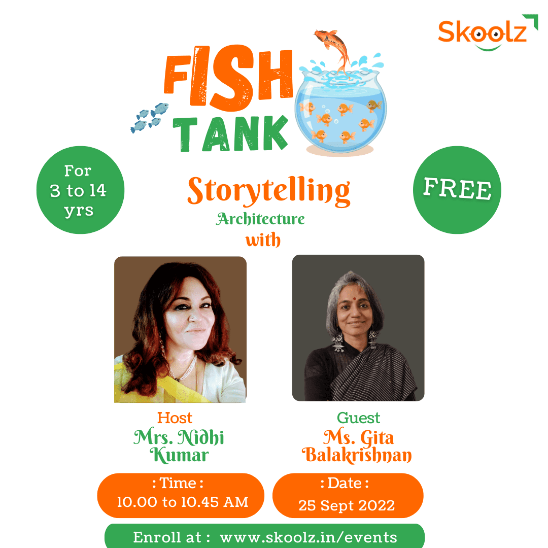 fish tank architecture event with Gita Balakrishnan
