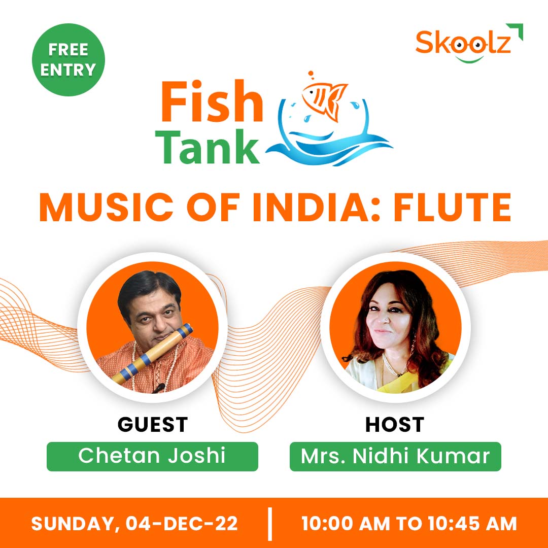 Fish Tank MUSIC OF INDIA FLUTE