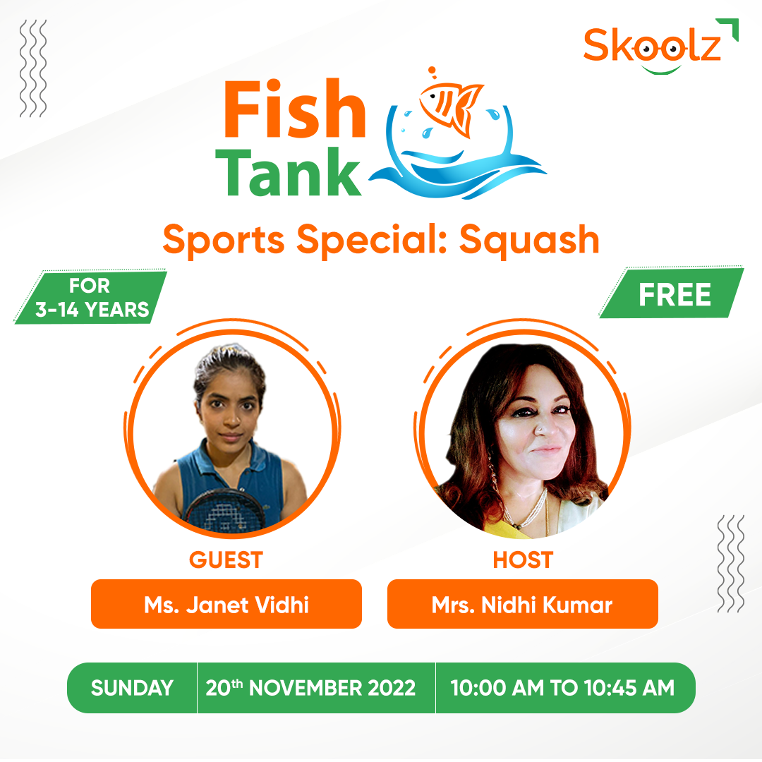 fish tank sports special with Janet Vidhi